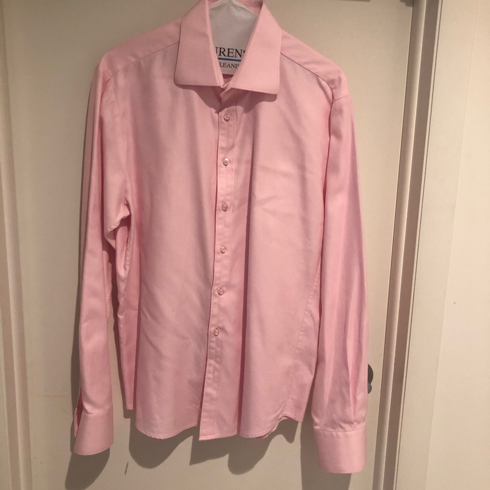 Thomas Pink Slim Fit Dress Shirt